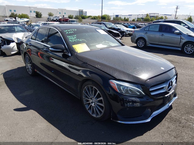 2015 Mercedes-benz C 300 Sport მანქანა იყიდება აუქციონზე, vin: 55SWF4JB4FU068682, აუქციონის ნომერი: 46240360