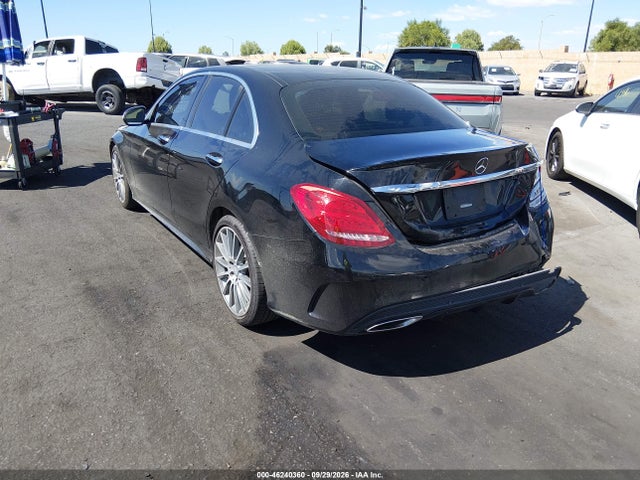 2015 Mercedes-benz C 300 Sport მანქანა იყიდება აუქციონზე, vin: 55SWF4JB4FU068682, აუქციონის ნომერი: 46240360