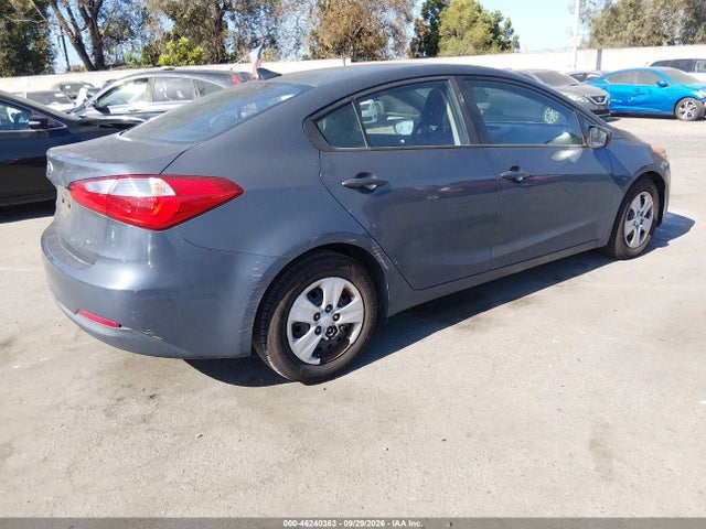 46240363 :رقم المزاد ، KNAFK4A65G5559536 vin ، 2016 Kia Forte Lx مزاد بيع