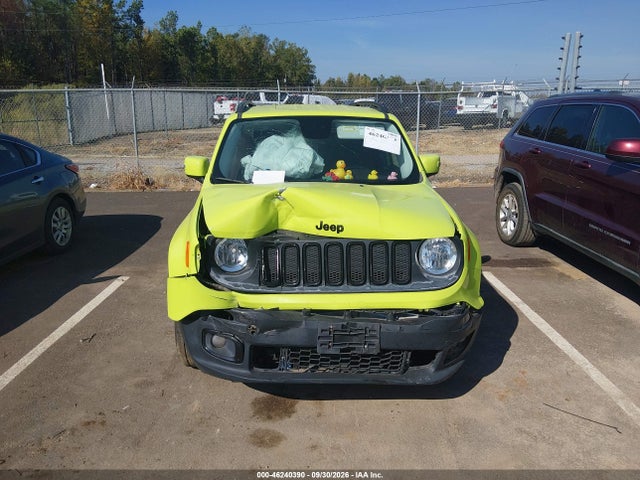 2017 Jeep Renegade Altitude Fwd მანქანა იყიდება აუქციონზე, vin: ZACCJABB1HPG50203, აუქციონის ნომერი: 46240390