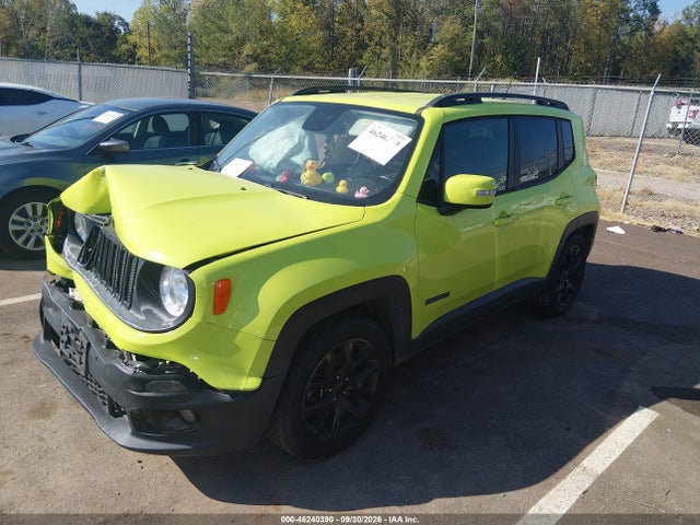 2017 Jeep Renegade Altitude Fwd მანქანა იყიდება აუქციონზე, vin: ZACCJABB1HPG50203, აუქციონის ნომერი: 46240390