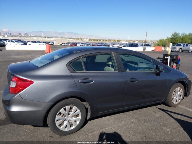 Продажа на аукционе авто 2012 Honda Civic Lx, vin: 19XFB2F57CE377004, номер лота: 46240404