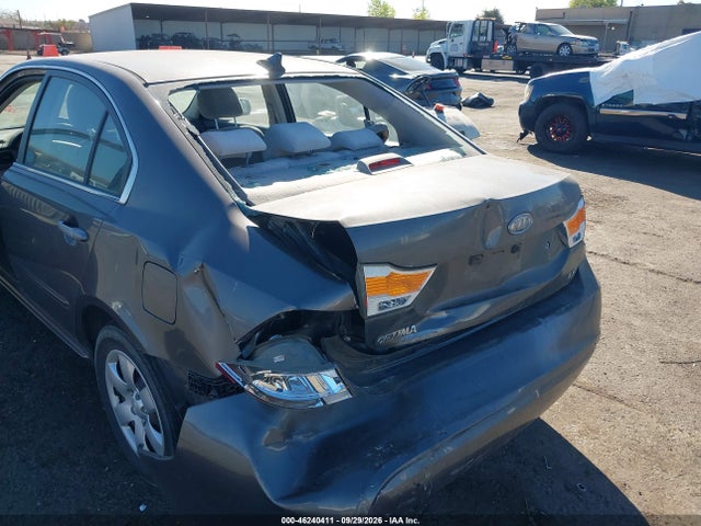2009 Kia Optima Lx მანქანა იყიდება აუქციონზე, vin: KNAGE228695318216, აუქციონის ნომერი: 46240411