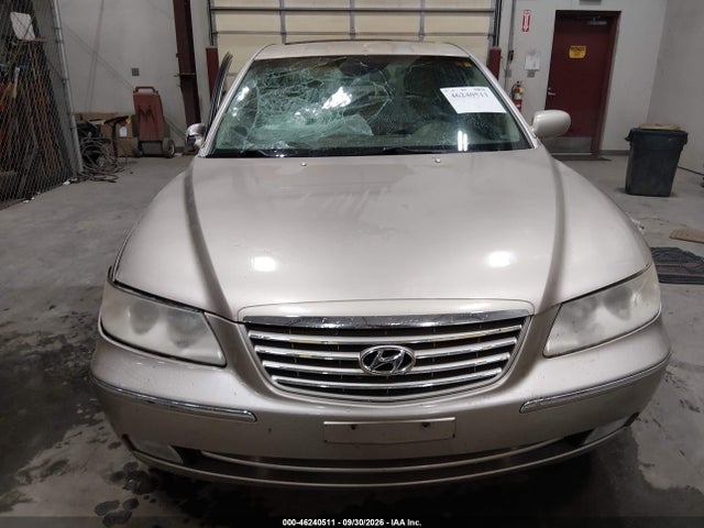 2006 Hyundai Azera Limited/se მანქანა იყიდება აუქციონზე, vin: KMHFC46F96A086864, აუქციონის ნომერი: 46240511