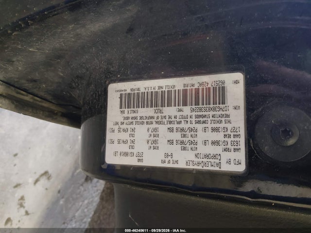 Продаж на аукціоні авто 2003 Dodge Dakota Sport/sxt, vin: 1D7HG38X83S382245, номер лоту: 46240611