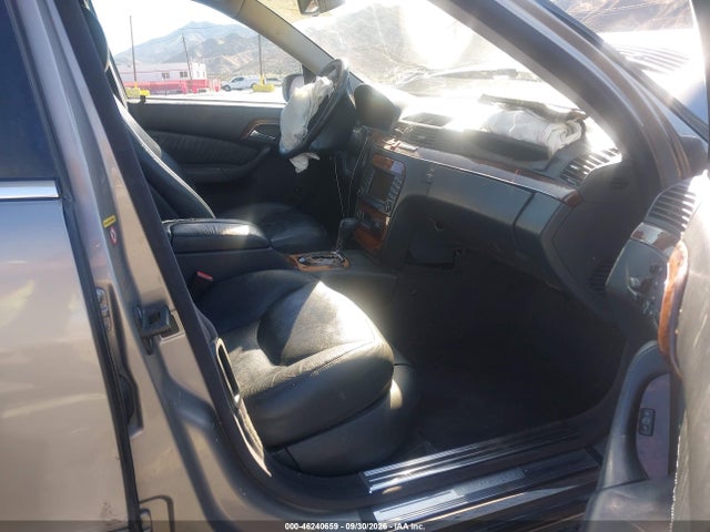 2005 Mercedes-benz S 500 მანქანა იყიდება აუქციონზე, vin: WDBNG75J45A452819, აუქციონის ნომერი: 46240659
