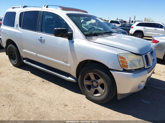 2005 Nissan Armada Se მანქანა იყიდება აუქციონზე, vin: 5N1AA08B45N702402, აუქციონის ნომერი: 46240706