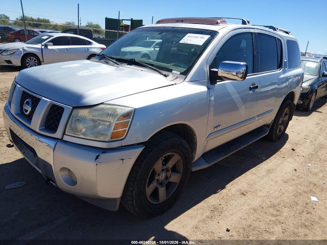 2005 Nissan Armada Se მანქანა იყიდება აუქციონზე, vin: 5N1AA08B45N702402, აუქციონის ნომერი: 46240706