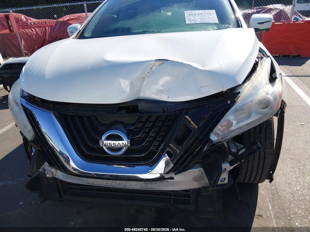 2017 Nissan Murano Sl მანქანა იყიდება აუქციონზე, vin: 5N1AZ2MG3HN187225, აუქციონის ნომერი: 46240748