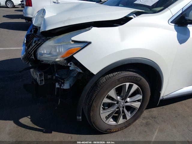 2017 Nissan Murano Sl მანქანა იყიდება აუქციონზე, vin: 5N1AZ2MG3HN187225, აუქციონის ნომერი: 46240748