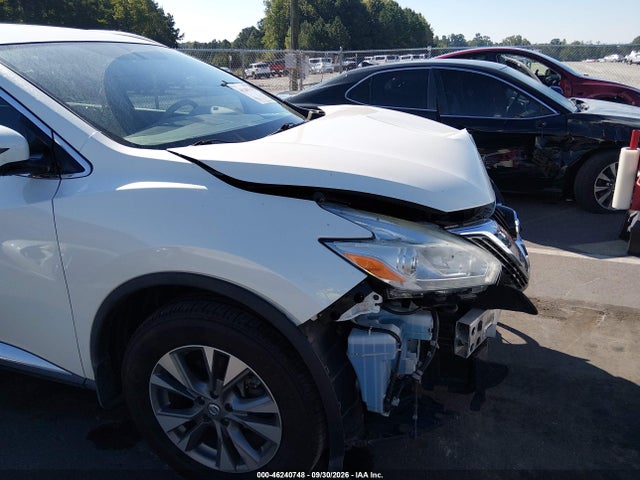 2017 Nissan Murano Sl მანქანა იყიდება აუქციონზე, vin: 5N1AZ2MG3HN187225, აუქციონის ნომერი: 46240748