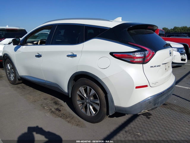 2017 Nissan Murano Sl მანქანა იყიდება აუქციონზე, vin: 5N1AZ2MG3HN187225, აუქციონის ნომერი: 46240748