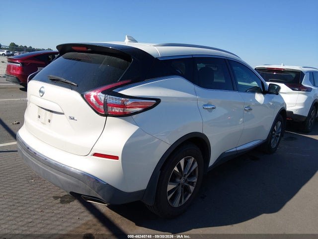 2017 Nissan Murano Sl მანქანა იყიდება აუქციონზე, vin: 5N1AZ2MG3HN187225, აუქციონის ნომერი: 46240748