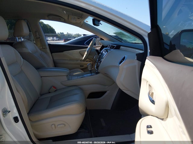 2017 Nissan Murano Sl მანქანა იყიდება აუქციონზე, vin: 5N1AZ2MG3HN187225, აუქციონის ნომერი: 46240748