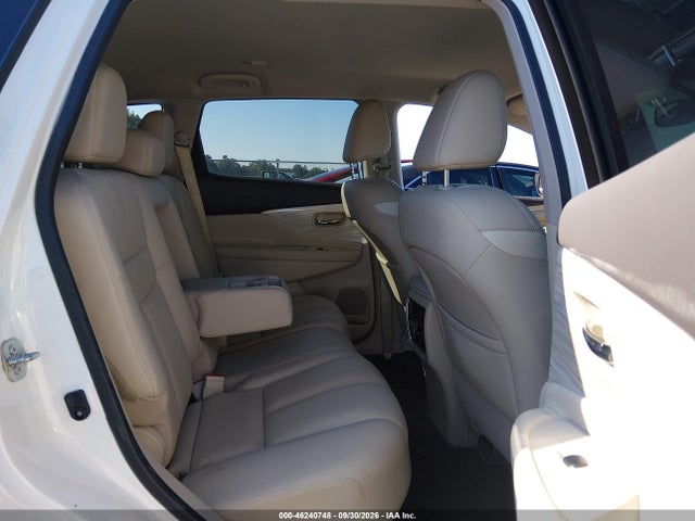 2017 Nissan Murano Sl მანქანა იყიდება აუქციონზე, vin: 5N1AZ2MG3HN187225, აუქციონის ნომერი: 46240748