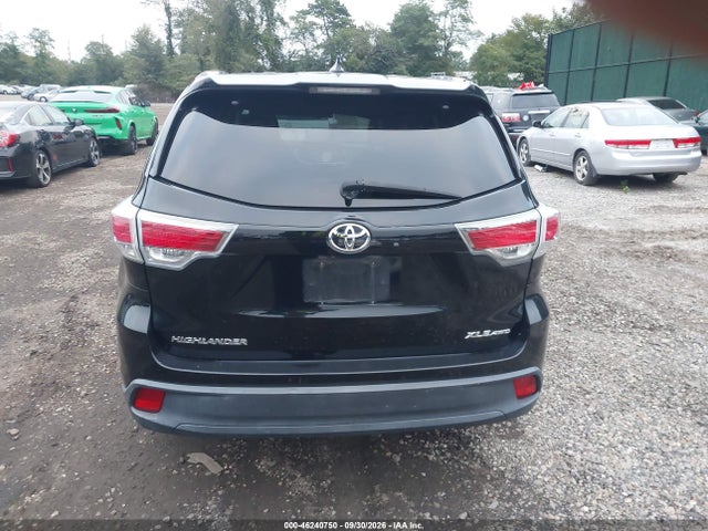 Продажа на аукционе авто 2014 Toyota Highlander Xle V6, vin: 5TDJKRFH0ES010810, номер лота: 46240750