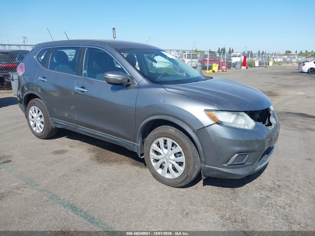 2015 Nissan Rogue S მანქანა იყიდება აუქციონზე, vin: KNMAT2MTXFP560183, აუქციონის ნომერი: 46240851