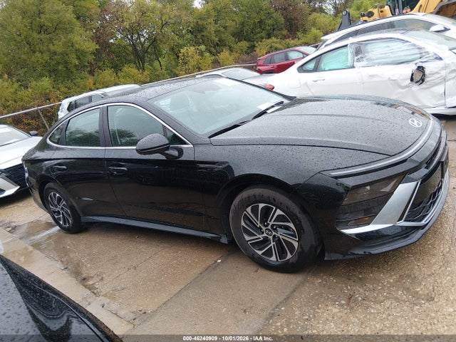 46240909 :رقم المزاد ، KMHL24JJXTA165442 vin ، 2026 Hyundai Sonata Hybrid Blue مزاد بيع