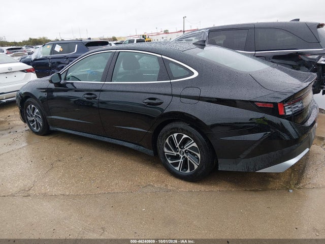 46240909 :رقم المزاد ، KMHL24JJXTA165442 vin ، 2026 Hyundai Sonata Hybrid Blue مزاد بيع