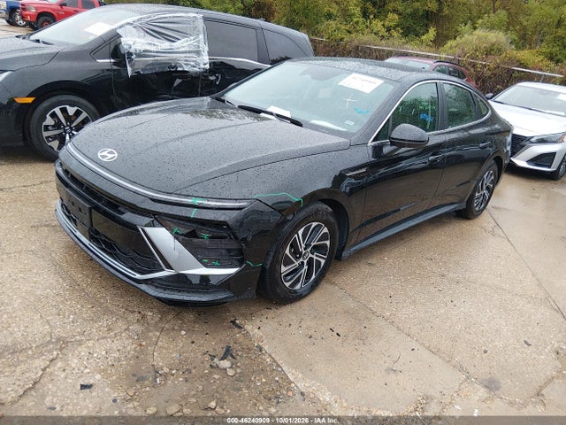 46240909 :رقم المزاد ، KMHL24JJXTA165442 vin ، 2026 Hyundai Sonata Hybrid Blue مزاد بيع