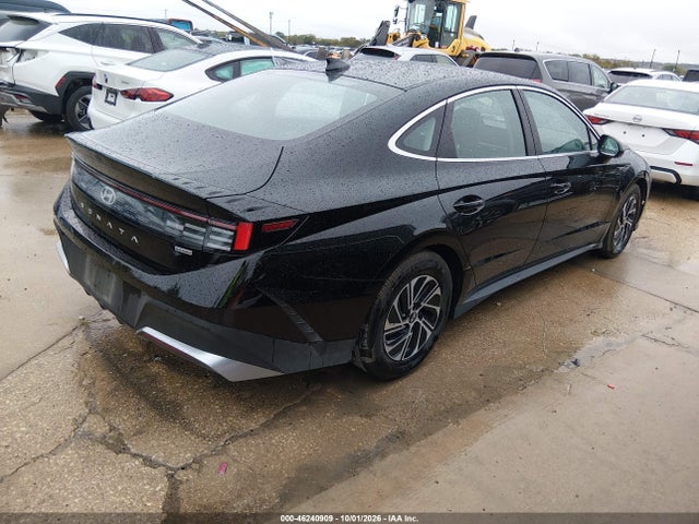 46240909 :رقم المزاد ، KMHL24JJXTA165442 vin ، 2026 Hyundai Sonata Hybrid Blue مزاد بيع