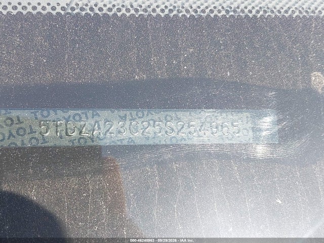 Продаж на аукціоні авто 2005 Toyota Sienna Le, vin: 5TDZA23C25S254965, номер лоту: 46240963