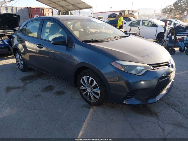 Aukcja sprzedaży 2016 Toyota Corolla Le, vin: 5YFBURHE6GP396081, numer aukcji: 46240976