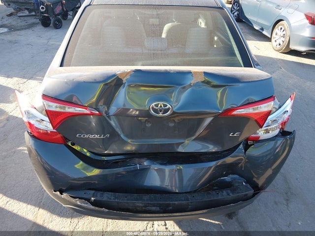Aukcja sprzedaży 2016 Toyota Corolla Le, vin: 5YFBURHE6GP396081, numer aukcji: 46240976