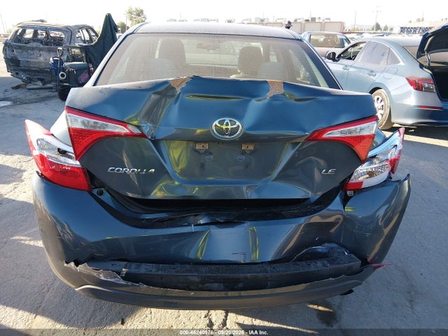 Aukcja sprzedaży 2016 Toyota Corolla Le, vin: 5YFBURHE6GP396081, numer aukcji: 46240976