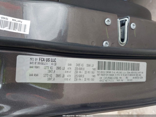 Aukcja sprzedaży 2019 Jeep Cherokee Limited 4x4, vin: 1C4PJMDN8KD167050, numer aukcji: 46241010