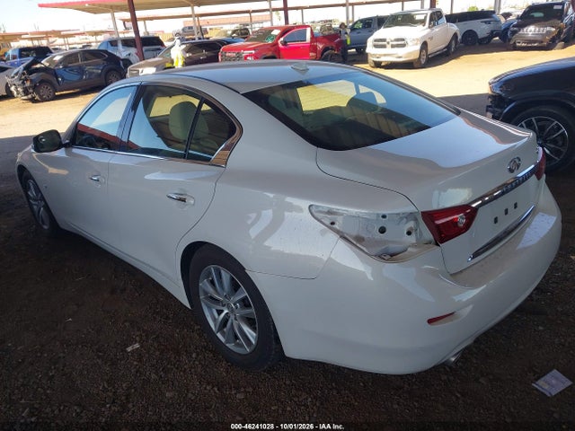 Продажа на аукционе авто 2015 Infiniti Q50, vin: JN1BV7AP1FM336727, номер лота: 46241028