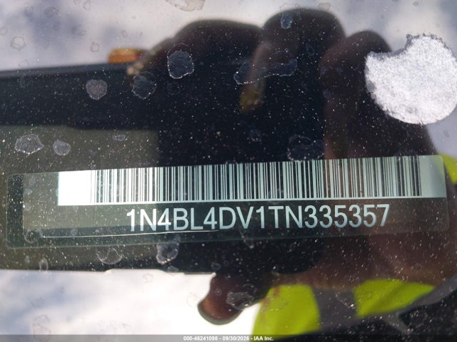 1N4BL4DV1TN335357 Nissan Altima Sv Fwd