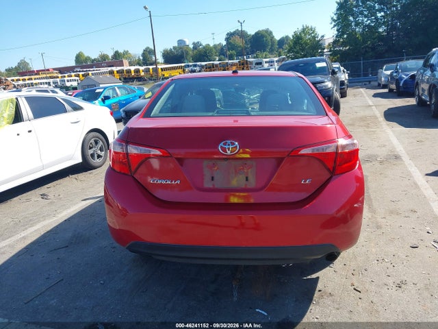 Продаж на аукціоні авто 2017 Toyota Corolla Le, vin: 5YFBURHE2HP708110, номер лоту: 46241152