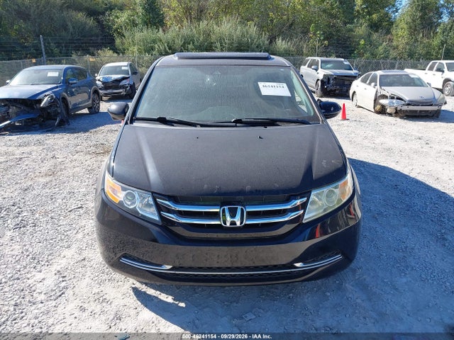 46241154 :رقم المزاد ، 5FNRL5H60FB055997 vin ، 2015 Honda Odyssey Ex-l مزاد بيع