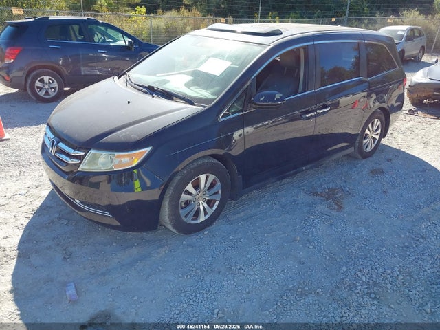 46241154 :رقم المزاد ، 5FNRL5H60FB055997 vin ، 2015 Honda Odyssey Ex-l مزاد بيع