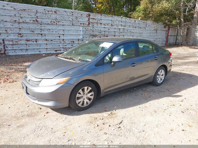 Продаж на аукціоні авто 2012 Honda Civic Lx, vin: 19XFB2F54CE374447, номер лоту: 46241179