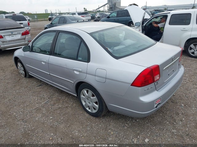46241225 :رقم المزاد ، 1HGES26771L010736 vin ، 2001 Honda Civic Ex مزاد بيع