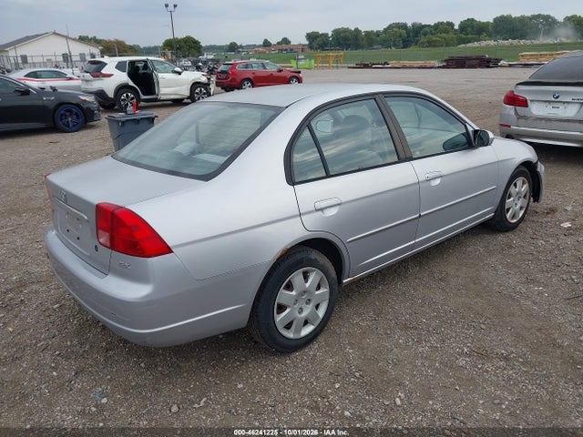 46241225 :رقم المزاد ، 1HGES26771L010736 vin ، 2001 Honda Civic Ex مزاد بيع