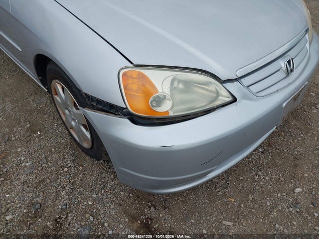 46241225 :رقم المزاد ، 1HGES26771L010736 vin ، 2001 Honda Civic Ex مزاد بيع