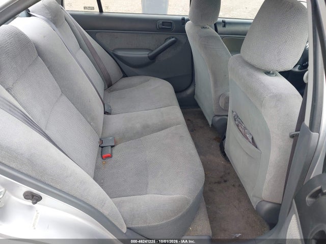 46241225 :رقم المزاد ، 1HGES26771L010736 vin ، 2001 Honda Civic Ex مزاد بيع