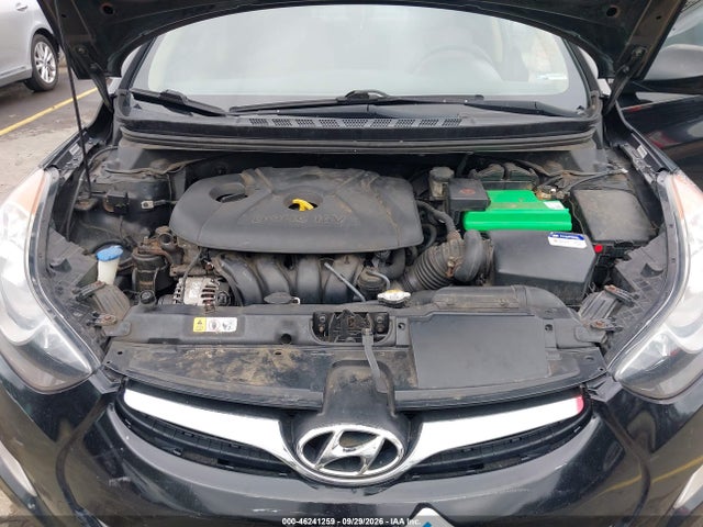 2013 Hyundai Elantra Gls მანქანა იყიდება აუქციონზე, vin: KMHDH4AE2DU796076, აუქციონის ნომერი: 46241259