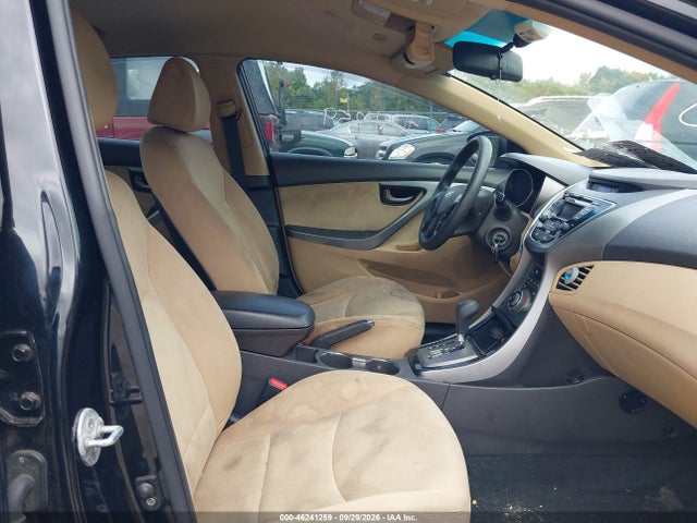 2013 Hyundai Elantra Gls მანქანა იყიდება აუქციონზე, vin: KMHDH4AE2DU796076, აუქციონის ნომერი: 46241259