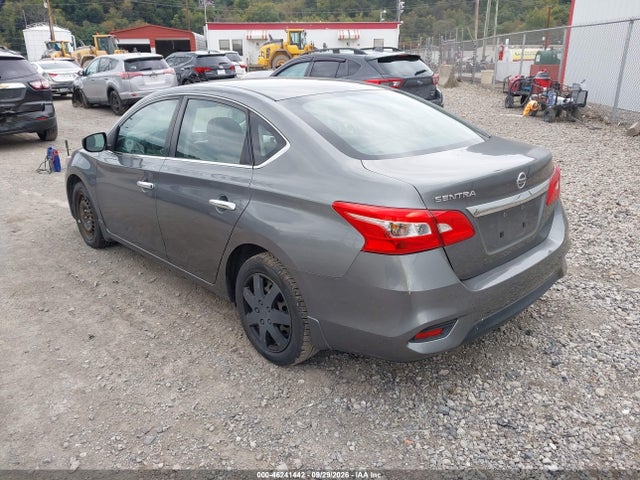 2017 Nissan Sentra S მანქანა იყიდება აუქციონზე, vin: 3N1AB7AP3HY280259, აუქციონის ნომერი: 46241442