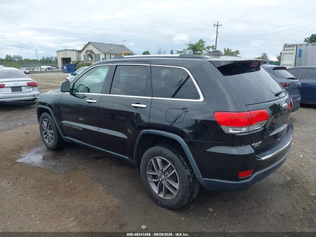 2018 Jeep Grand Cherokee Limited 4x4 მანქანა იყიდება აუქციონზე, vin: 1C4RJFBG9JC389433, აუქციონის ნომერი: 46241456