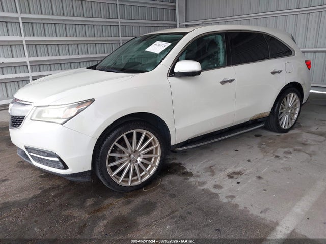 Aukcja sprzedaży 2016 Acura Mdx Technology   Acurawatch Plus Packages/technology Package, vin: 5FRYD3H47GB019574, numer aukcji: 46241524