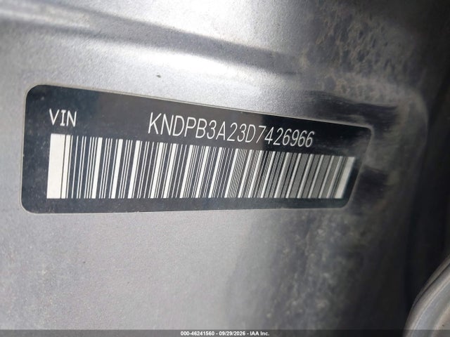 46241560 :رقم المزاد ، KNDPB3A23D7426966 vin ، 2013 Kia Sportage Lx مزاد بيع
