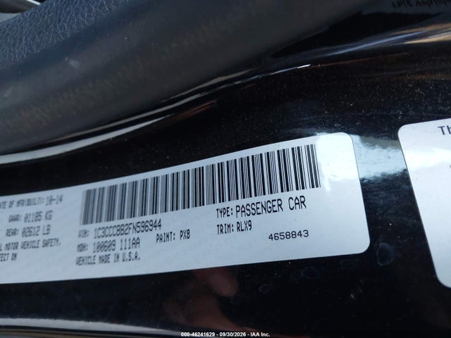 Chrysler 200 S 2015 1C3CCCBB2FN596944 Image 9