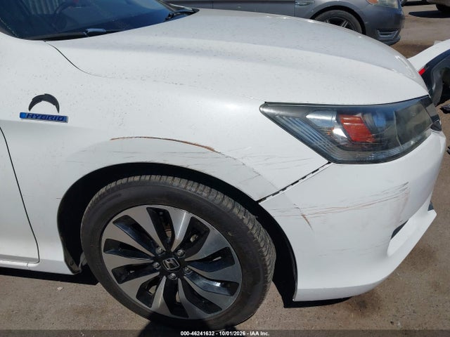 2015 Honda Accord Hybrid Ex-l მანქანა იყიდება აუქციონზე, vin: 1HGCR6F57FA001384, აუქციონის ნომერი: 46241632