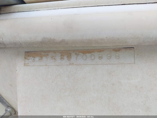 46241677 :رقم المزاد ، GDYK8370D898 vin ، 1998 Hurricane Fundeck 248 مزاد بيع