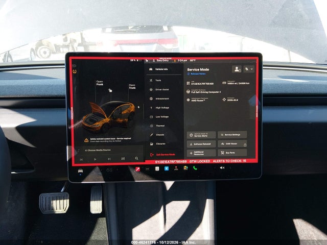 Продаж на аукціоні авто 2024 Tesla Model 3 Long Range Dual Motor All-wheel Drive/rear-wheel Drive, vin: 5YJ3E1EA7RF785489, номер лоту: 46241716